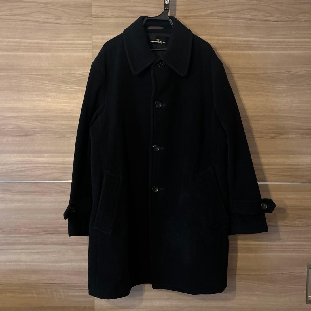 トリコ コムデギャルソン ウールロングコート