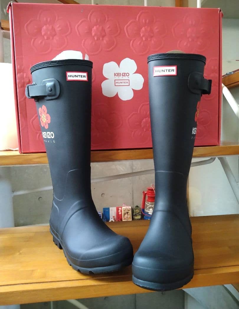 新品未使用 正規代理店品【KENZO×HUNTER】オリジナルウェリントンブーツ