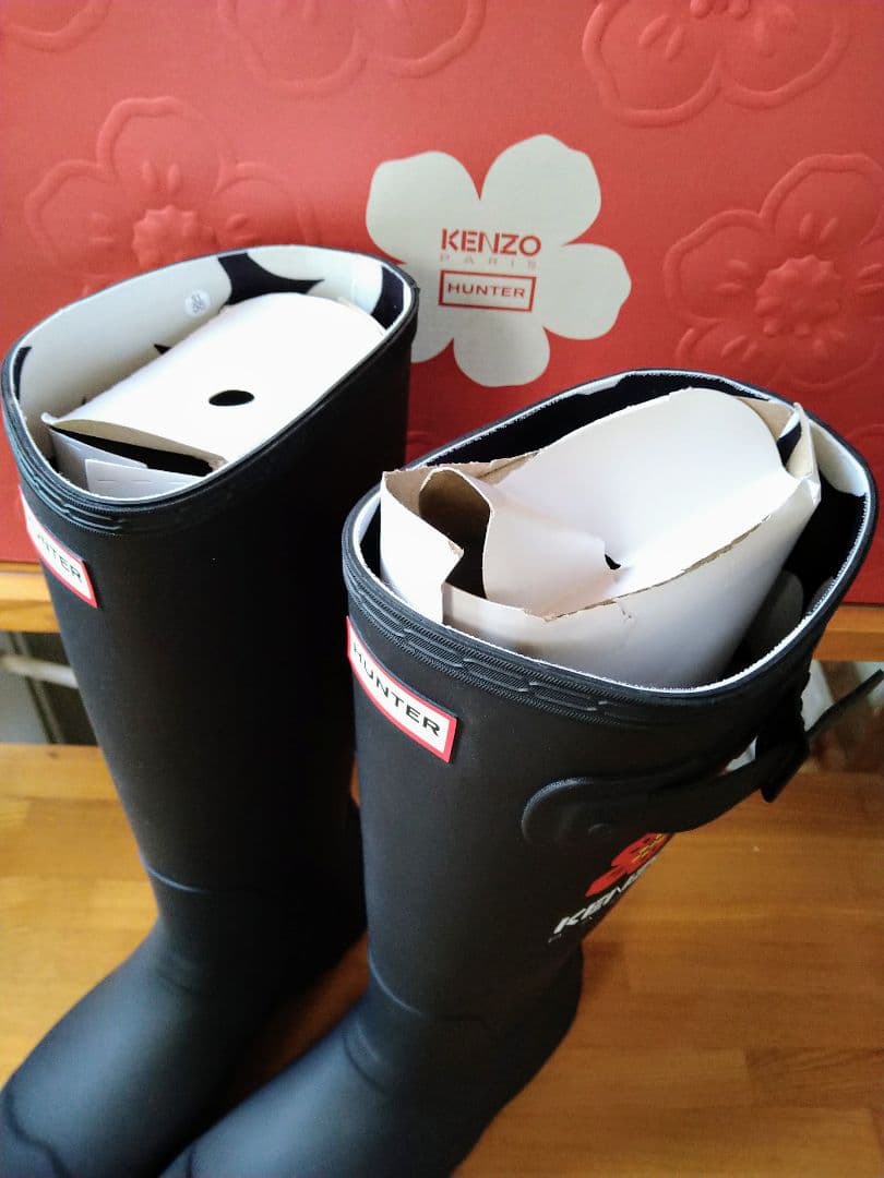 新品未使用 正規代理店品【KENZO×HUNTER】オリジナルウェリントンブーツ