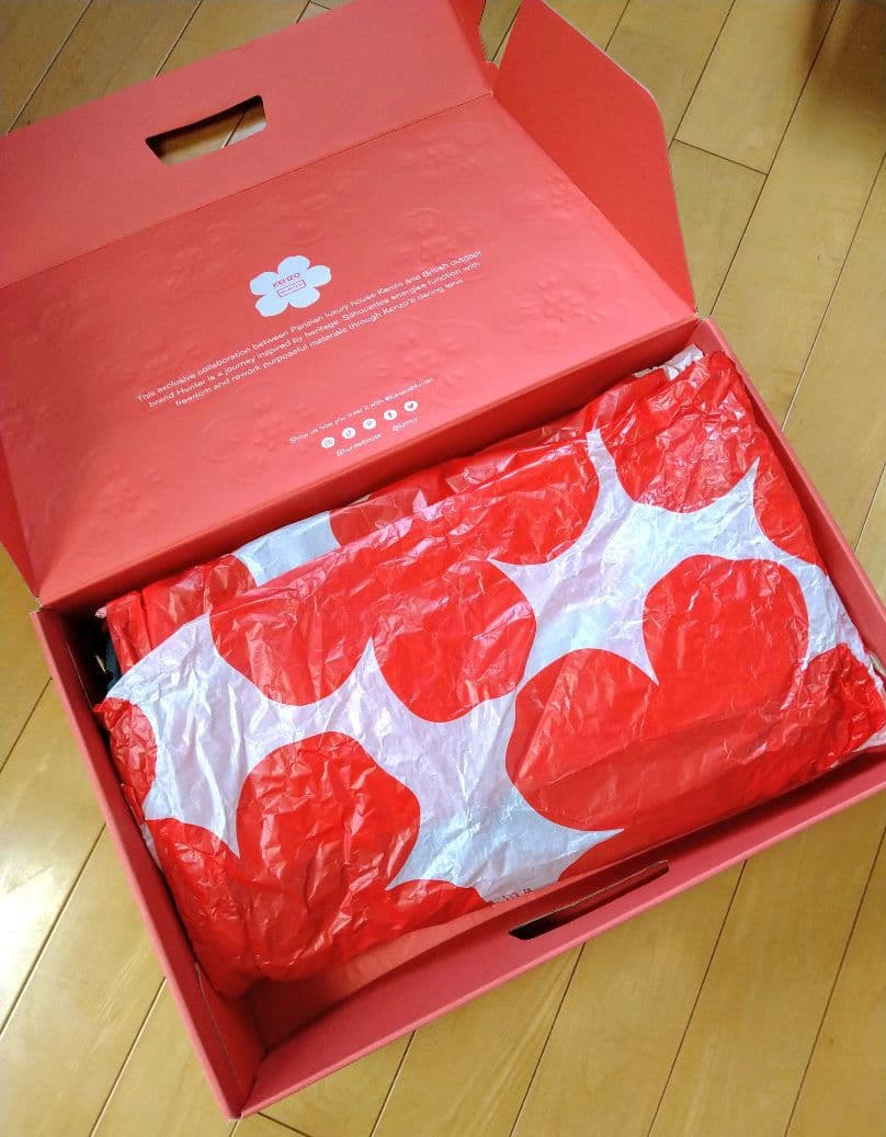 新品未使用 正規代理店品【KENZO×HUNTER】オリジナルウェリントンブーツ