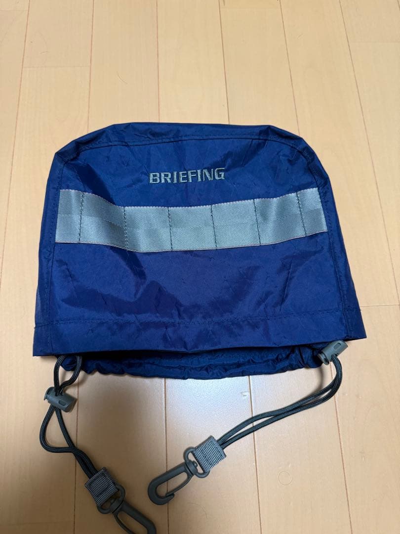BRIEFING キャディバッグ ネイビー　ヘッドカバーセット　カートバック