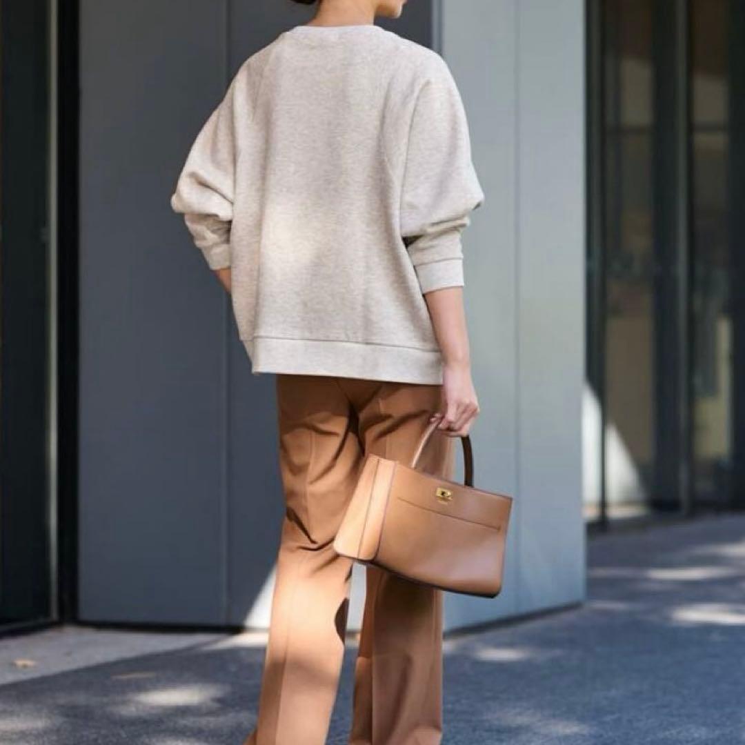 新品未使用 フレームワーク YAKMixスエットオーバートップス F 春物 灰色