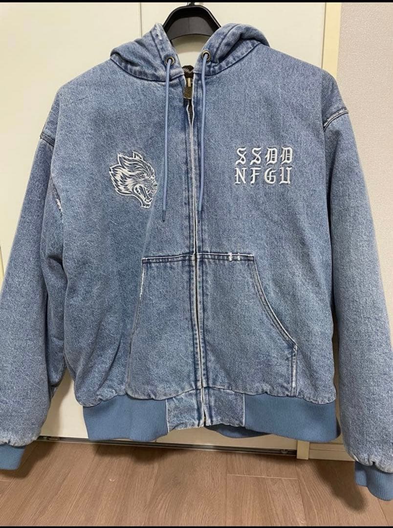 鮫*様 darc sport デニムパーカージャケット