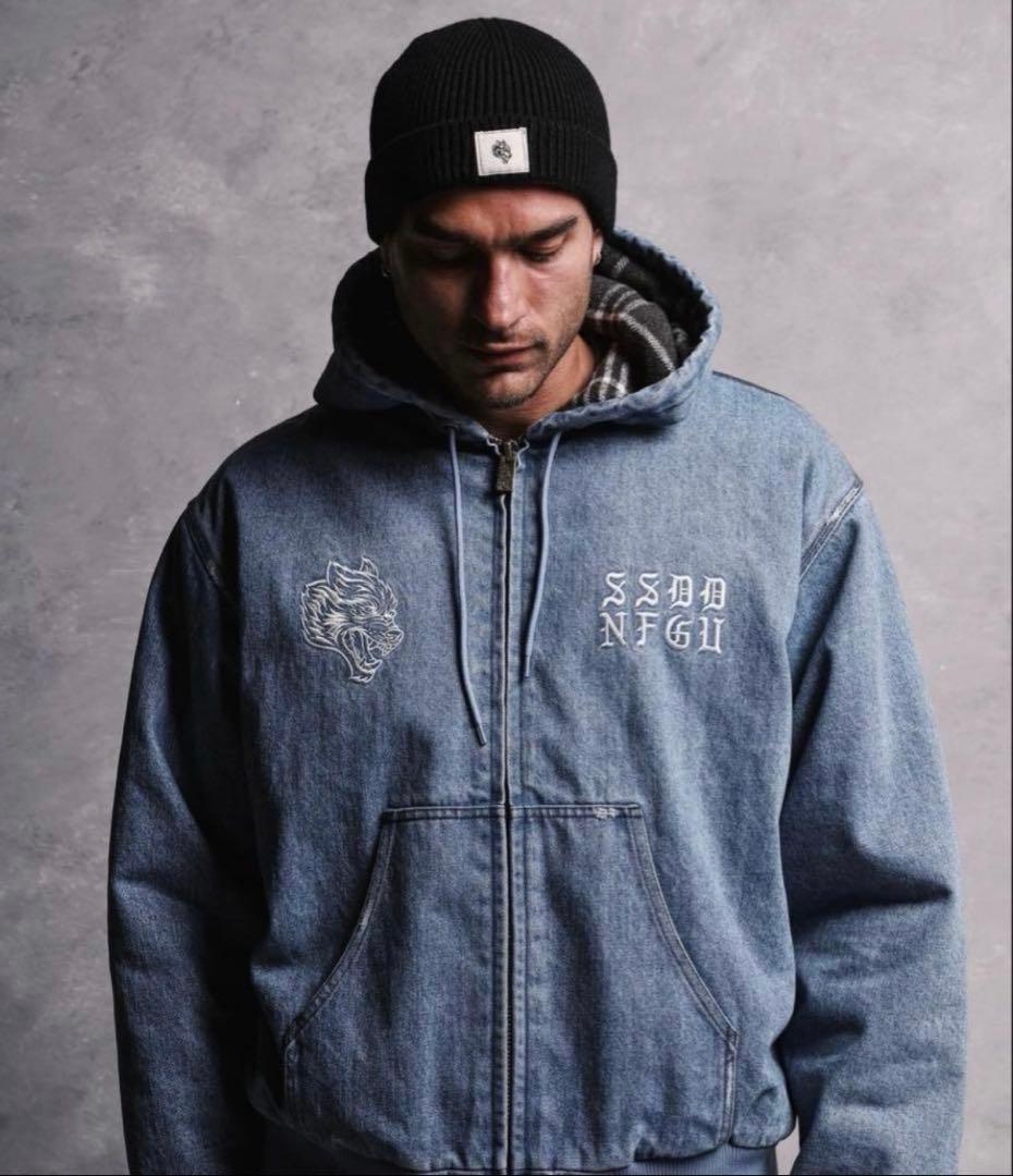 鮫*様 darc sport デニムパーカージャケット