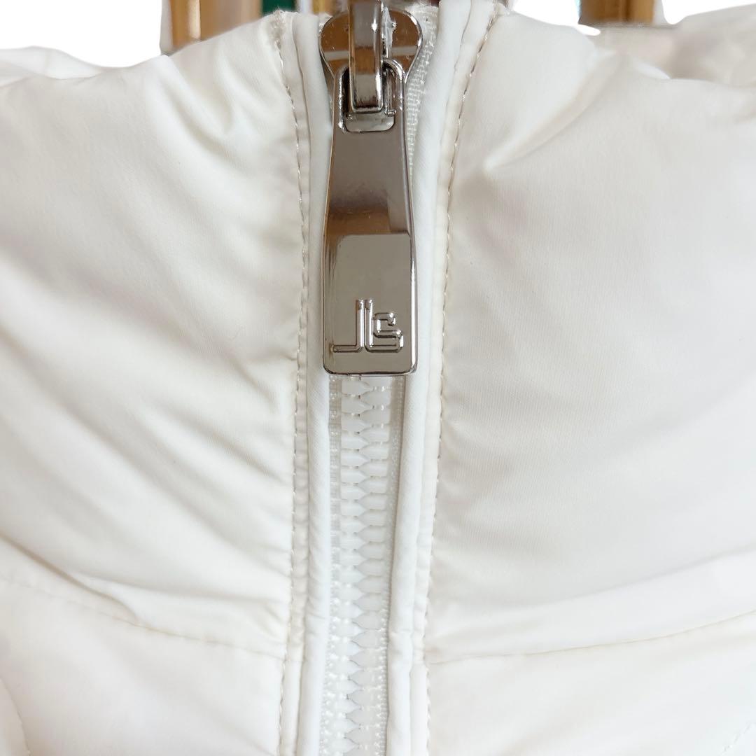 タグ付き ジャンルイシェレル 高級 ダウンジャケット ブルーフォックスファー