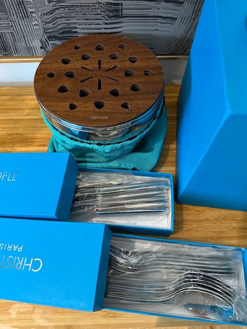 Christofle クリストフル MOOD カトラリー 24本 ケース付