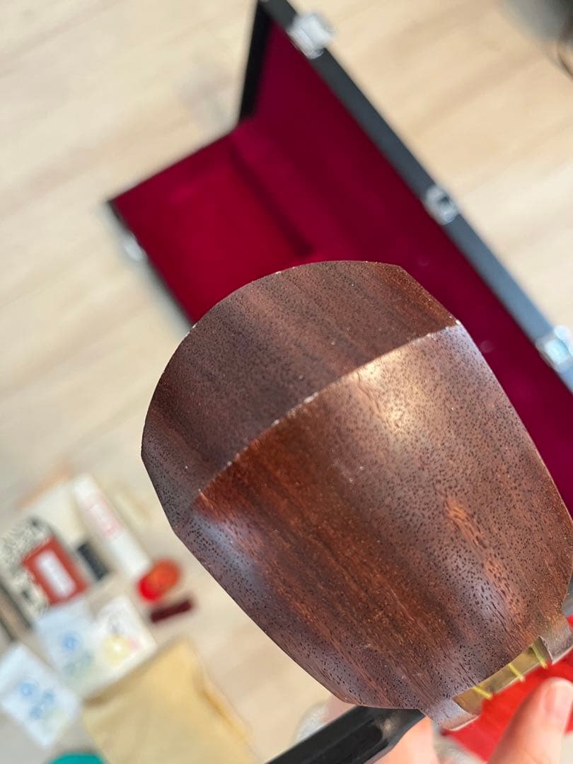 太竿三味線　東さわりつき　ハードケース　美品