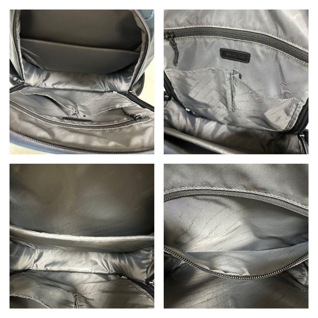 サムソナイト フライズライト2 エキスパンダブル リュック バックパック 紺 黒