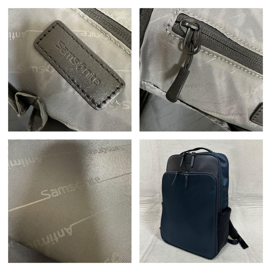 サムソナイト フライズライト2 エキスパンダブル リュック バックパック 紺 黒