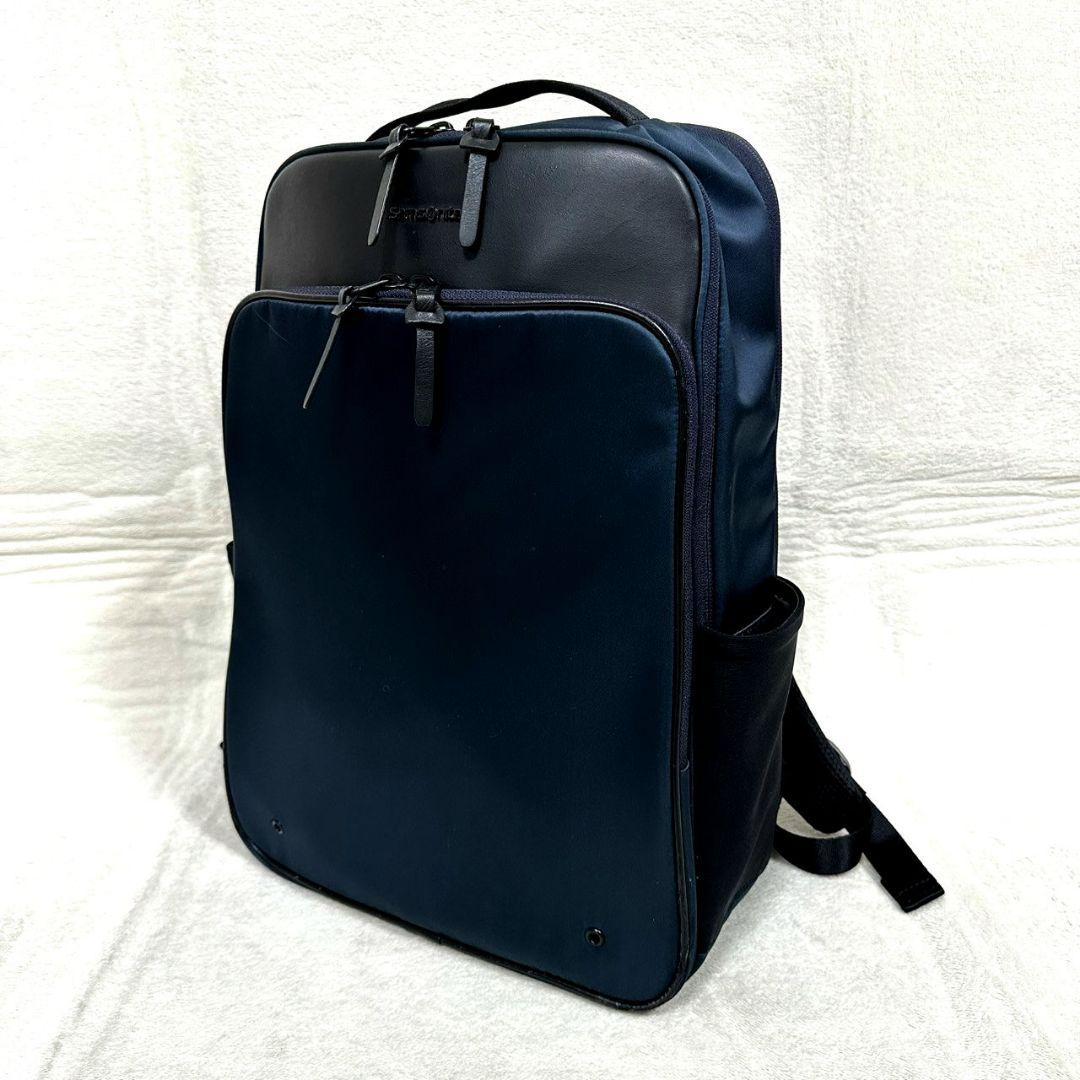 サムソナイト フライズライト2 エキスパンダブル リュック バックパック 紺 黒