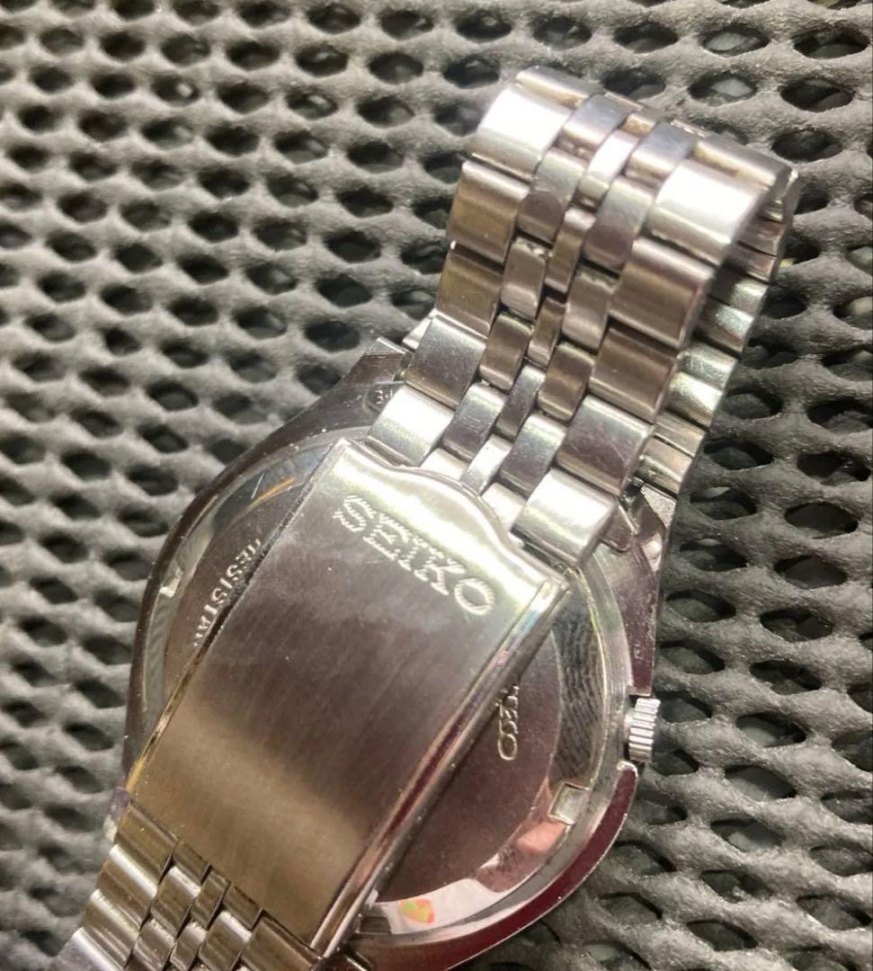 セイコー 自動巻き 腕時計 シルバー稼働品最終値下げ早い者勝ちです