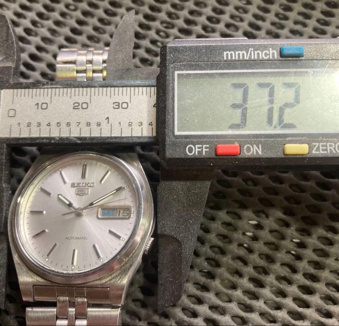 セイコー 自動巻き 腕時計 シルバー稼働品最終値下げ早い者勝ちです