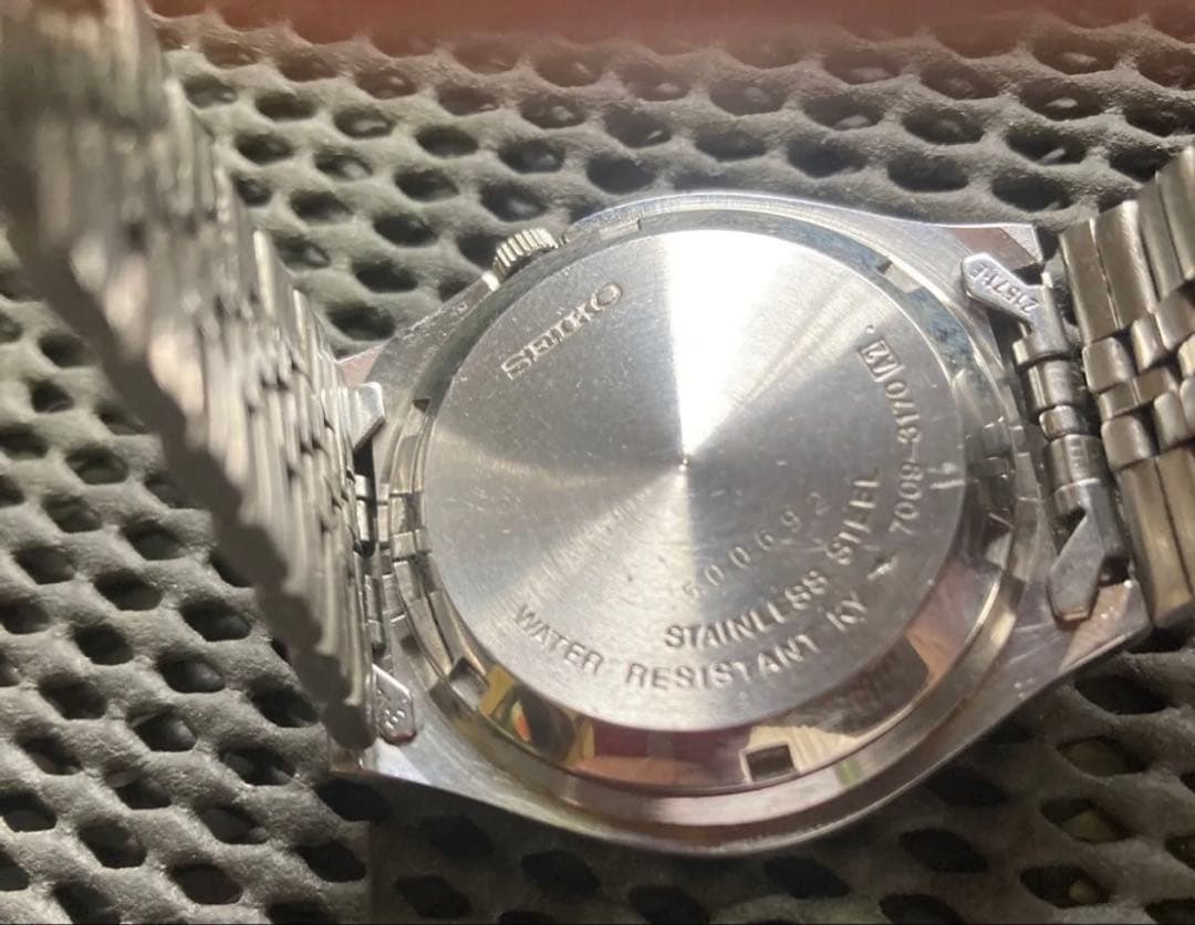 セイコー 自動巻き 腕時計 シルバー稼働品最終値下げ早い者勝ちです
