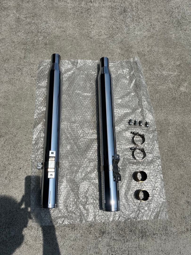 モーターステージ グライドストレート/クローム エンドキャップ/クローム