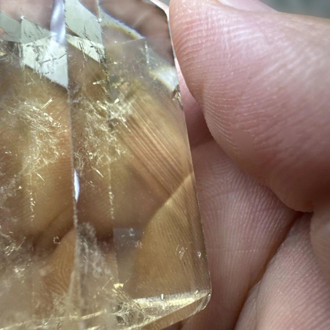 【高品質】スモーキーゼウスシトリン ファントム入り ポイント原石セット