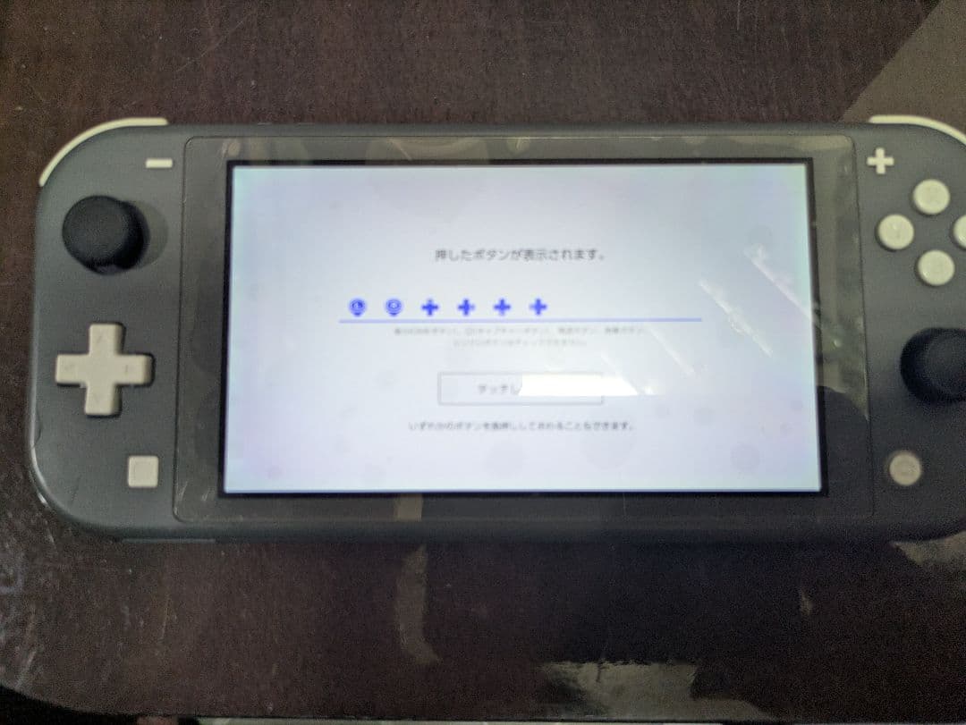 NintendoSwitchLite（グレー）動作確認済み