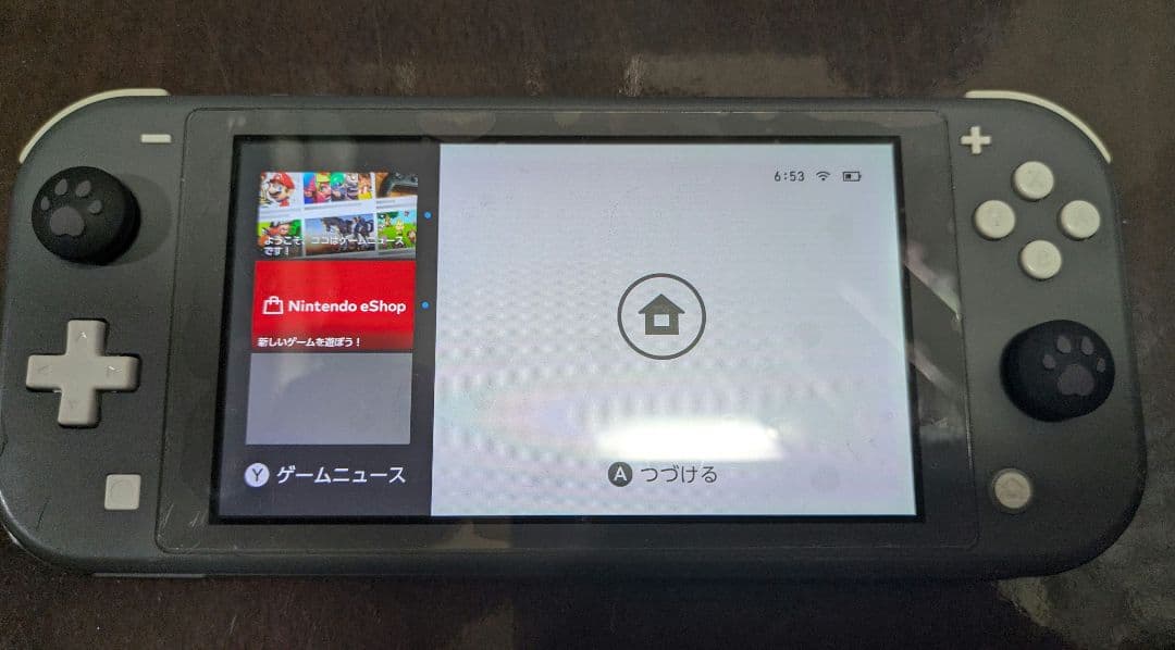 NintendoSwitchLite（グレー）動作確認済み