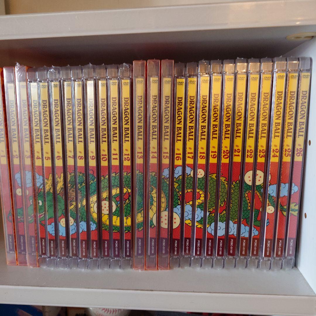 ドラゴンボール DVD 全26巻セット 3～26巻未開封 特典カード付