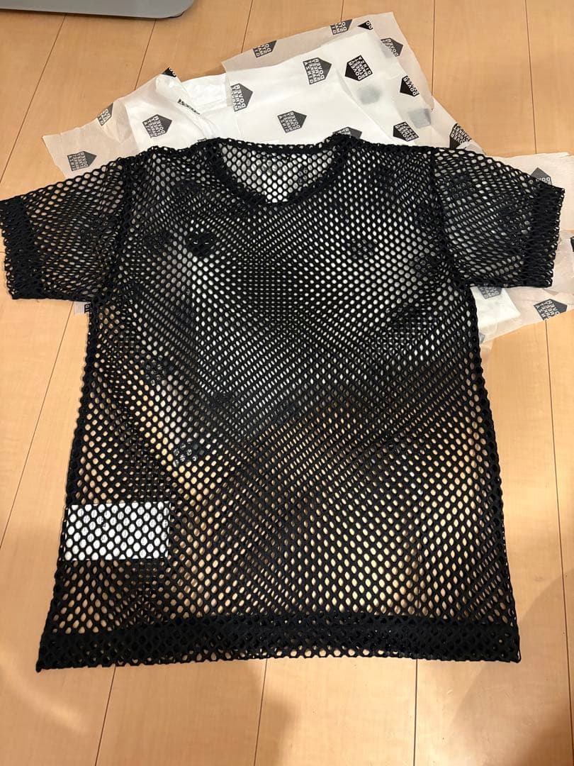 トップス PLAY CDG Polyester Mesh Large Black