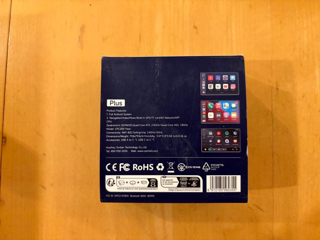 【U-works様 】CarlinKit TBox Plus 8+128GB