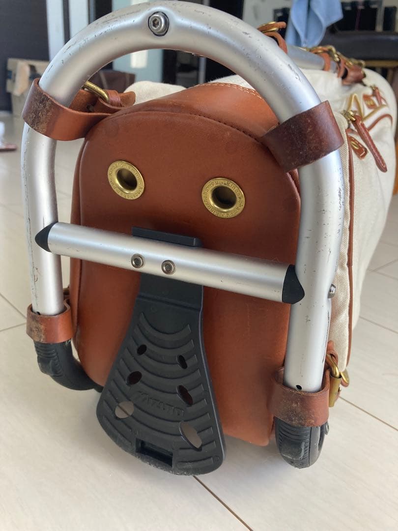 木の庄帆布×ミズノフレームウォーカ フード付き