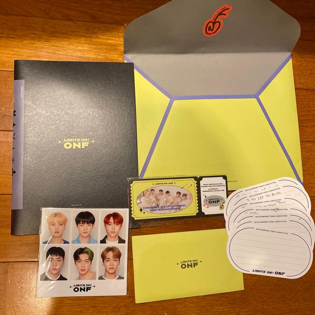 【激レア】【1セット限り】ONF WanderWall セット購入特典セット