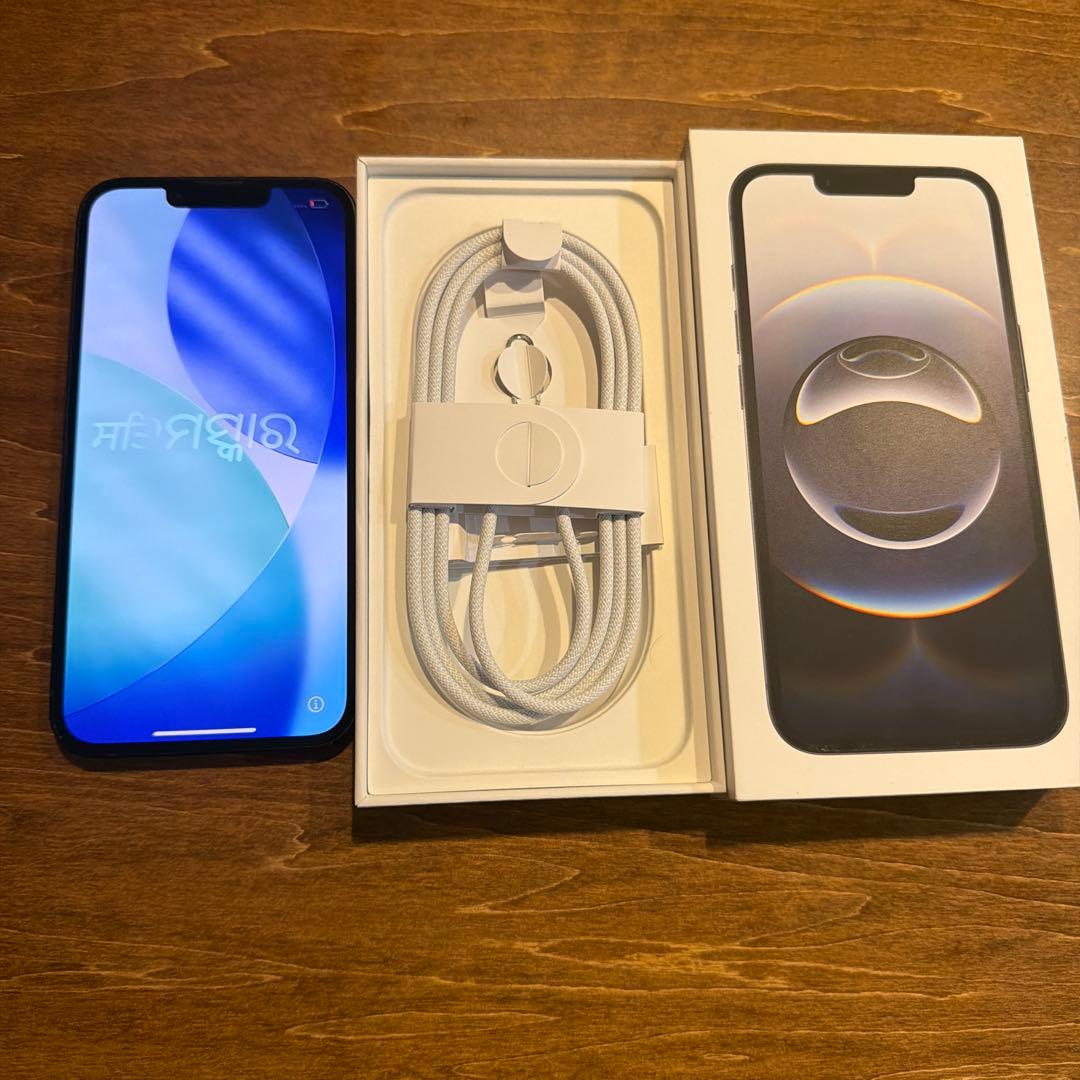 iPhone16e 128g ブラック　バッテリー99% 24時間以内発送