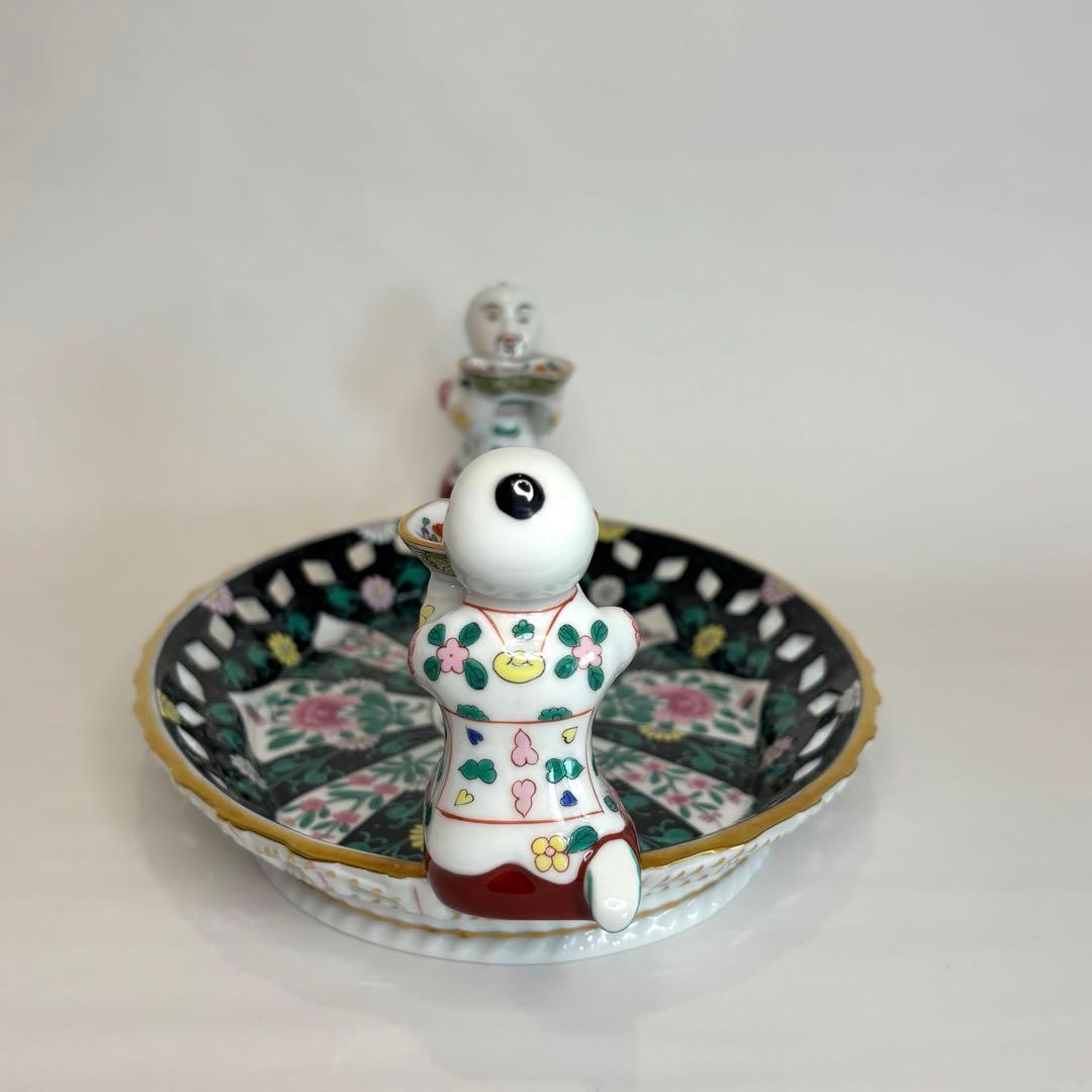 HEREND ヘレンド　西安の黒　トレイ　マンダリン　シノワズリ