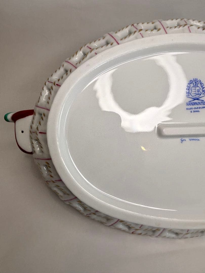 HEREND ヘレンド　西安の黒　トレイ　マンダリン　シノワズリ