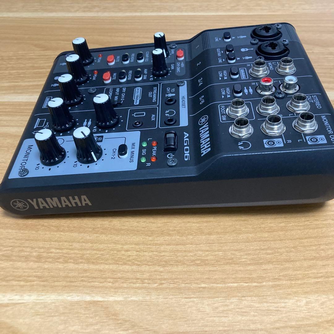YAMAHA AG06 MK2 オーディオインターフェイス
