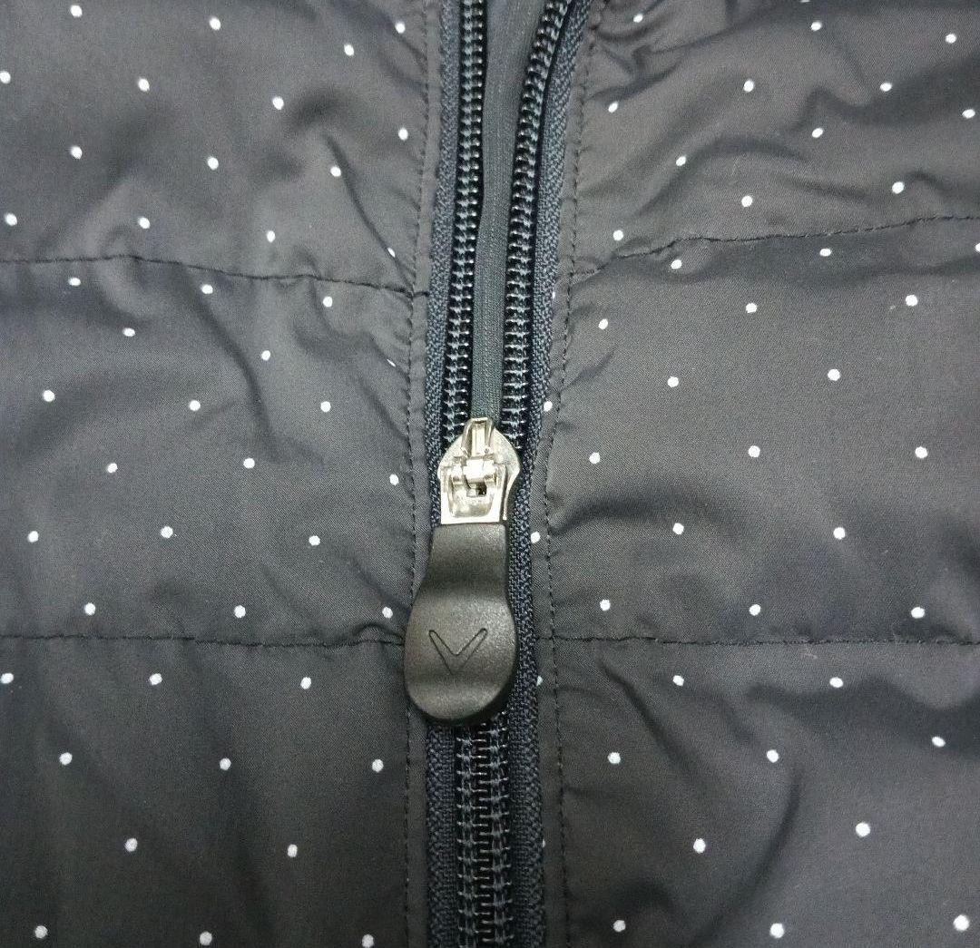 Callaway キャロウェイ　ダウン　２way　メンズ　ドット柄　M