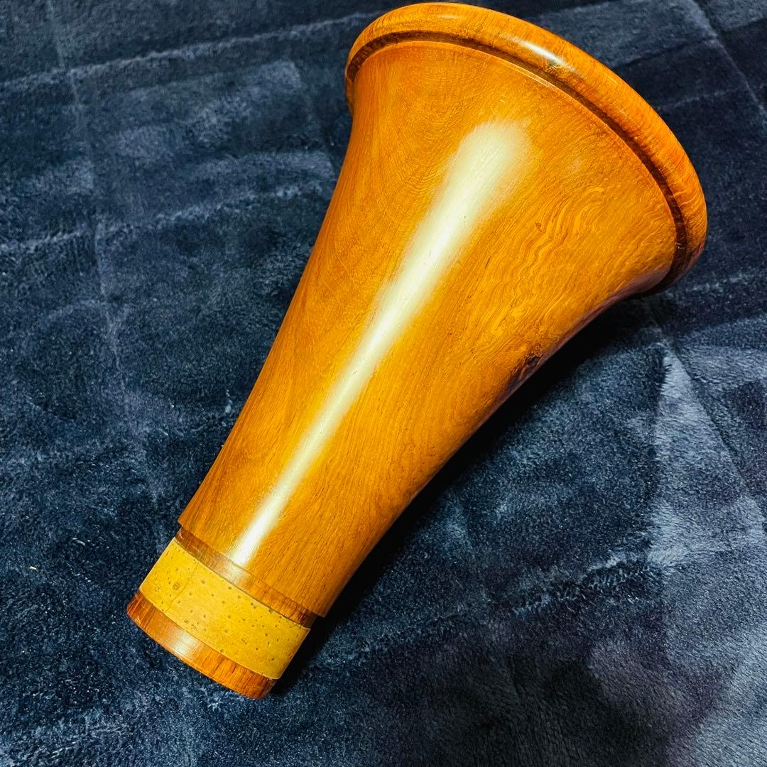 超希少 バスクラリネットローズウッド製ベル ビュッフェクランポン用