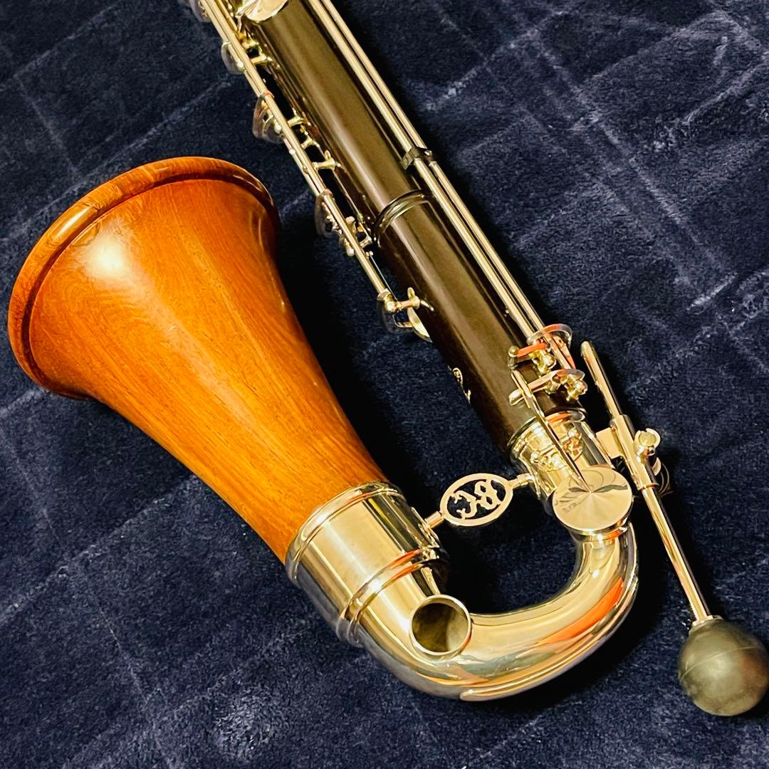 超希少 バスクラリネットローズウッド製ベル ビュッフェクランポン用