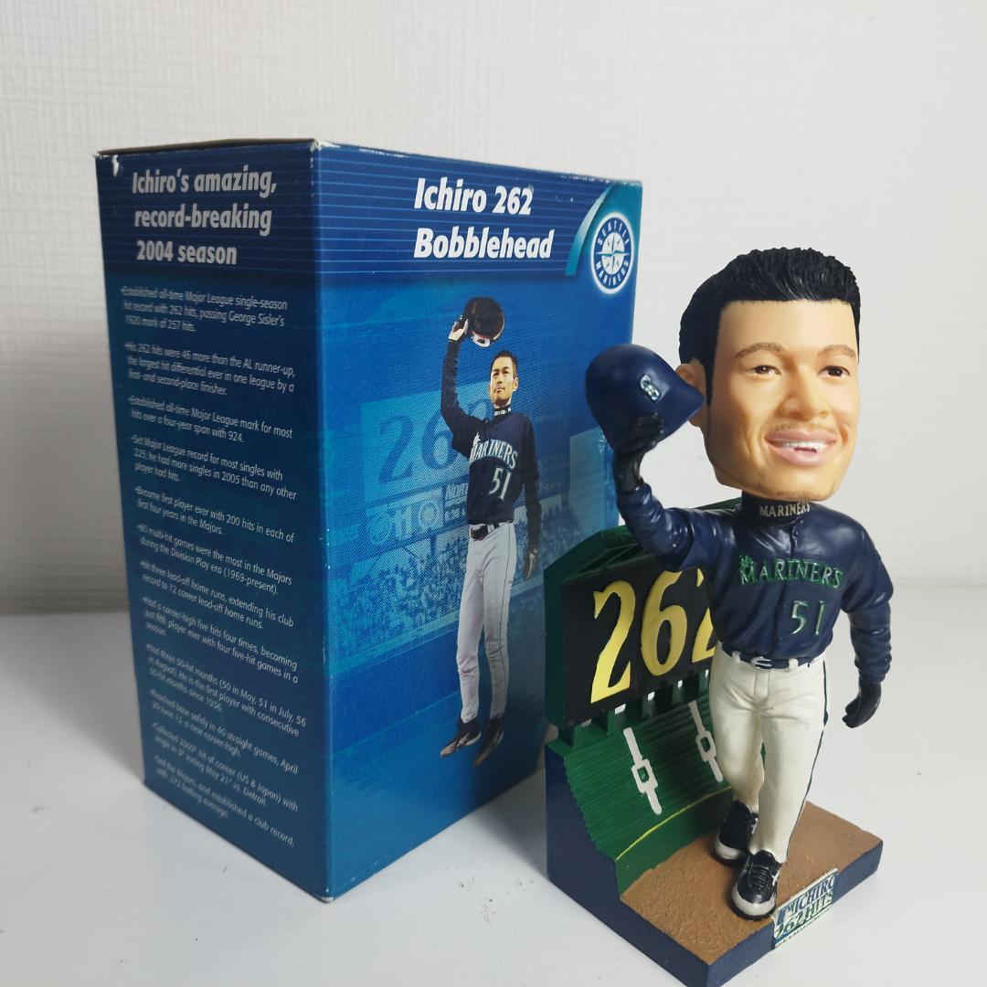 イチロー 262安打 ヒット ボブルヘッド マリナーズ フィギュア 非 IEEb