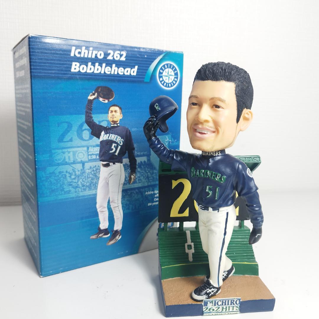 イチロー 262安打 ヒット ボブルヘッド マリナーズ フィギュア 非 IEEb
