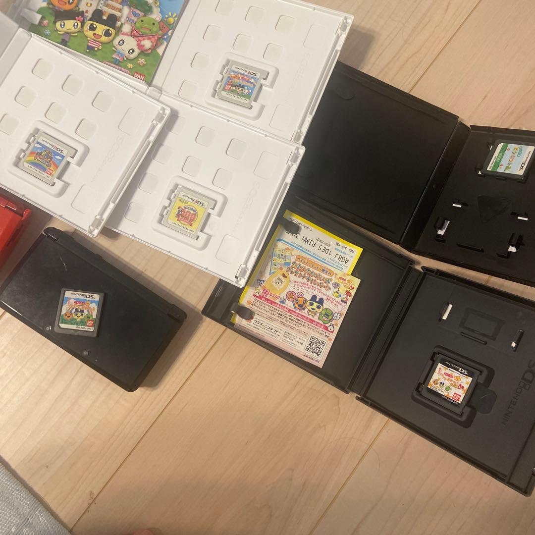 【最終値下げ】ニンテンドー3DS本体（赤・黒）とゲームソフトセット（充電器有）