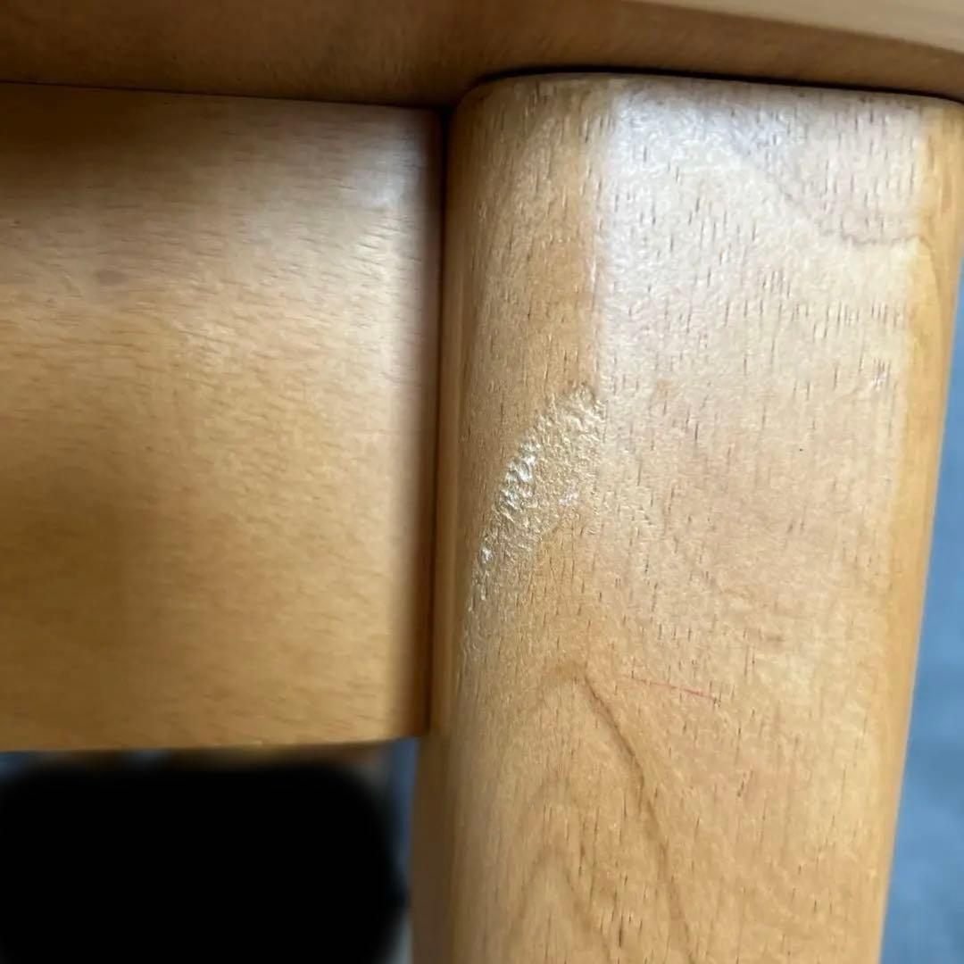 ナチュラルウッド 折りたたみダイニングテーブル