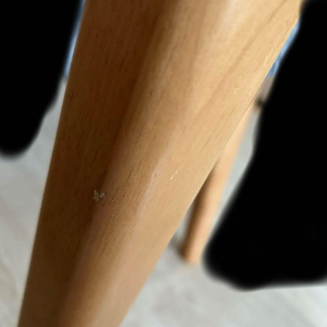 ナチュラルウッド 折りたたみダイニングテーブル