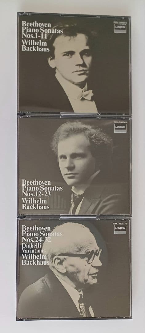 ベートーヴェン「ピアノ・ソナタ全集」（10枚組）バックハウス（ピアノ）