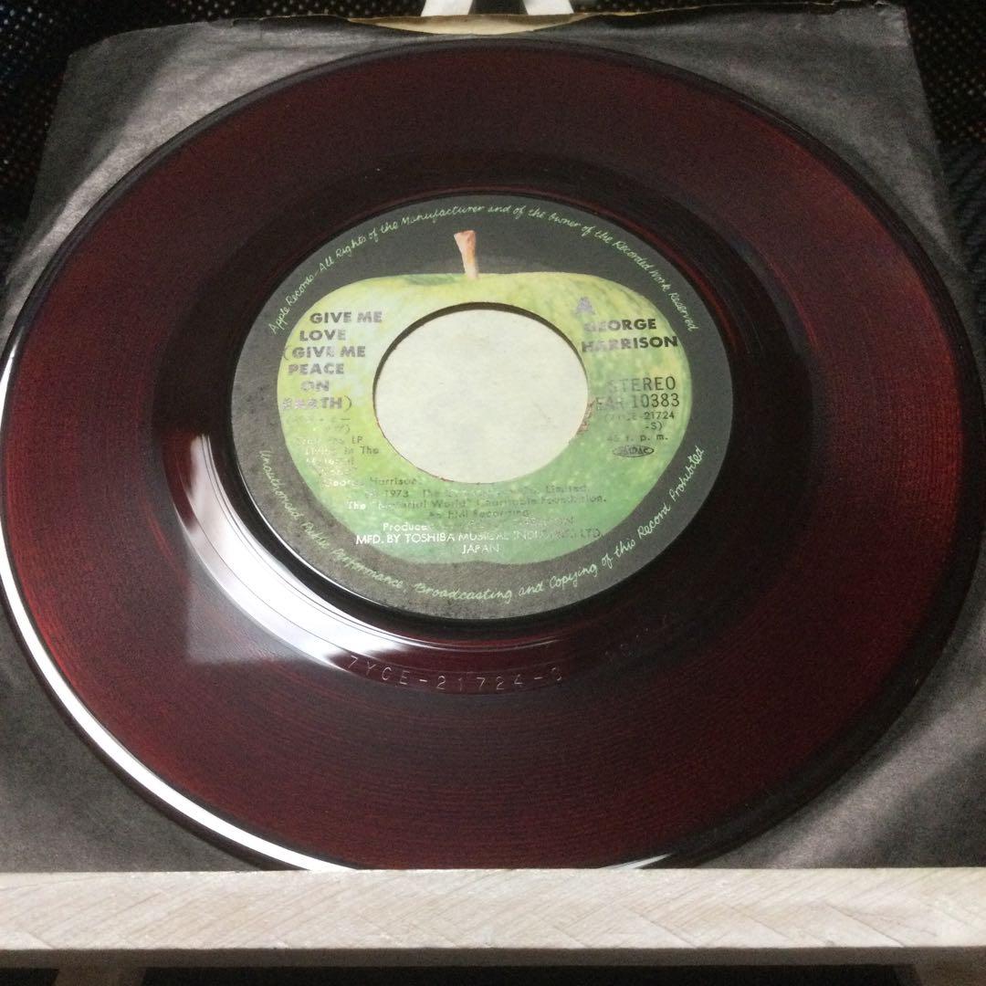 ジョージ・ハリスン　レコード5枚　2枚極美盤