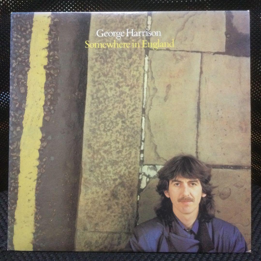 ジョージ・ハリスン　レコード5枚　2枚極美盤