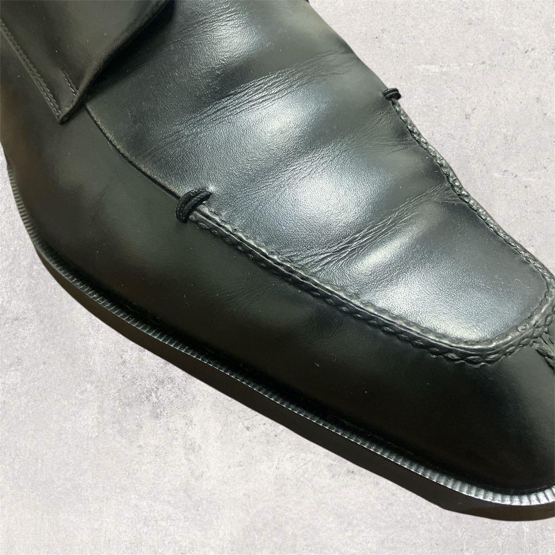 【ルイヴィトン】レザーシューズ　革靴　ビジネス　メンズ　27cm 収納袋付き