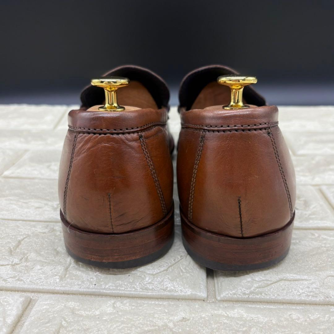 【美品】コールハーン ペニーローファー 10M ローファー 革靴 ブラウン