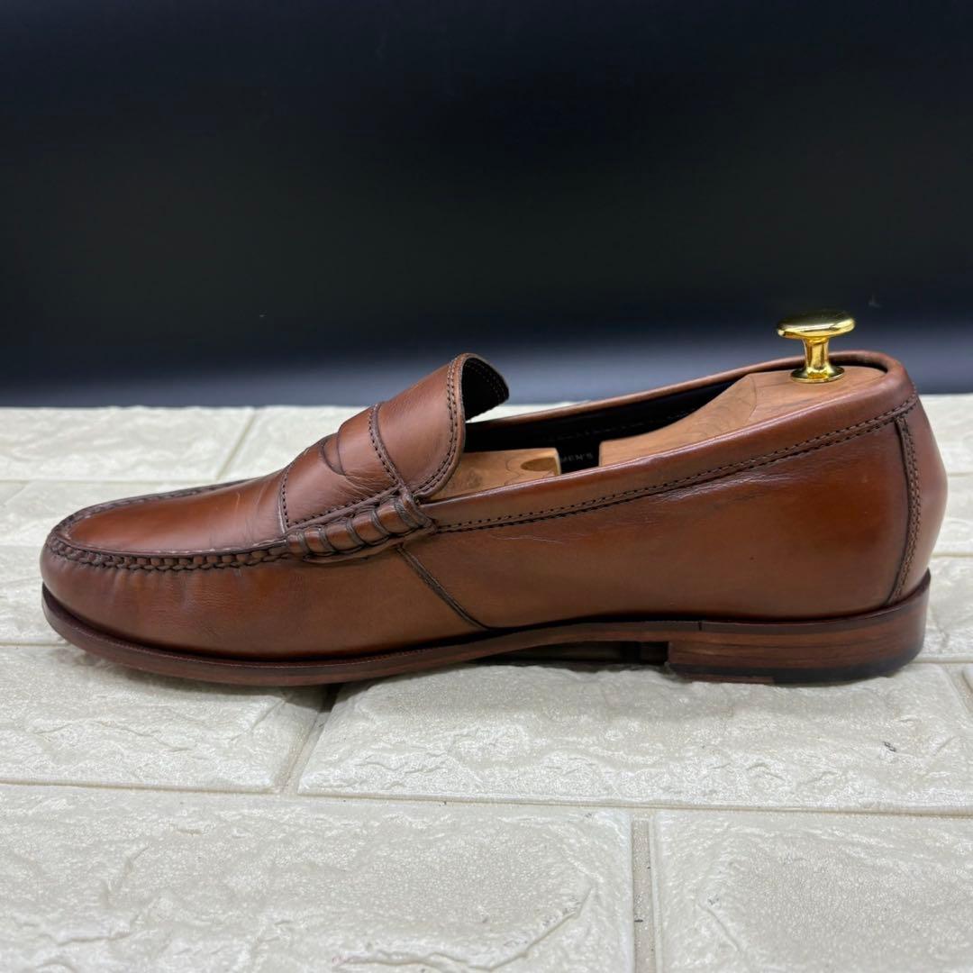【美品】コールハーン ペニーローファー 10M ローファー 革靴 ブラウン