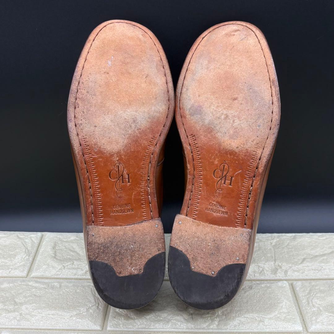 【美品】コールハーン ペニーローファー 10M ローファー 革靴 ブラウン