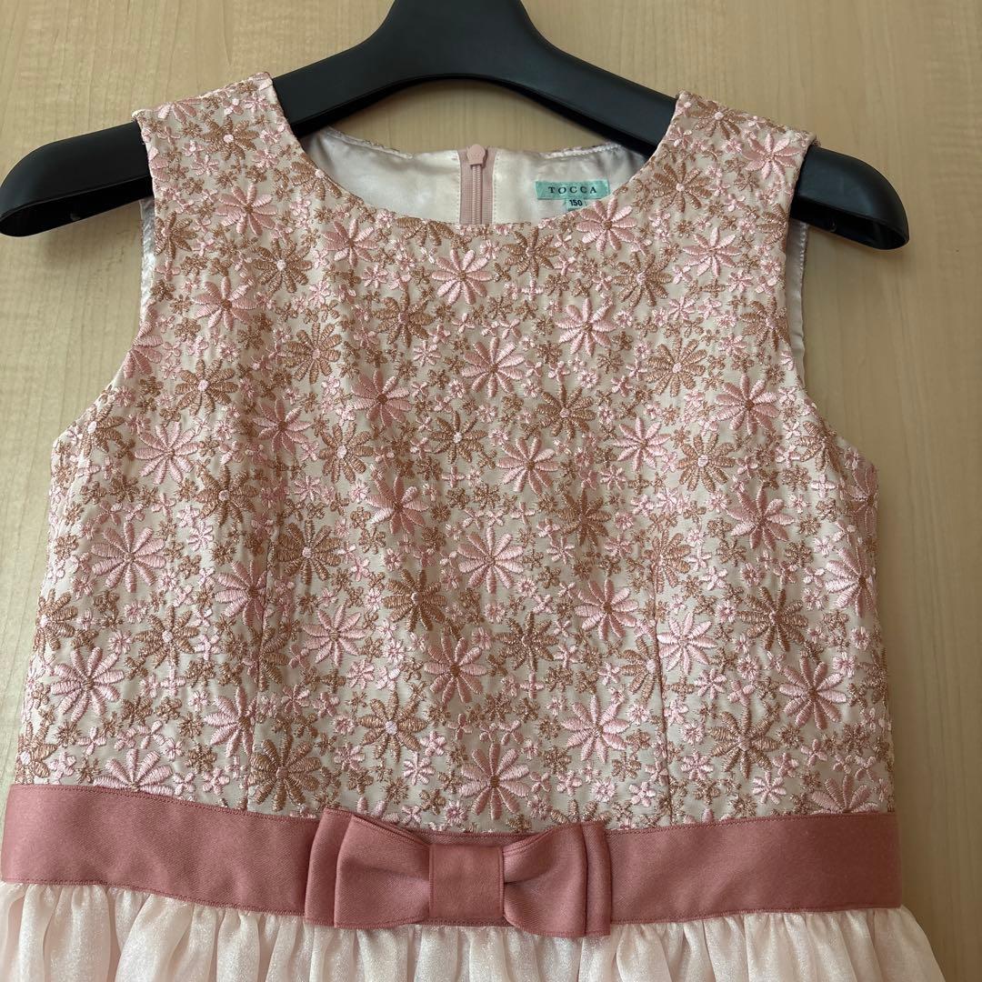 TOCCA 刺繍入りドレス 150 トッカ ワンピース