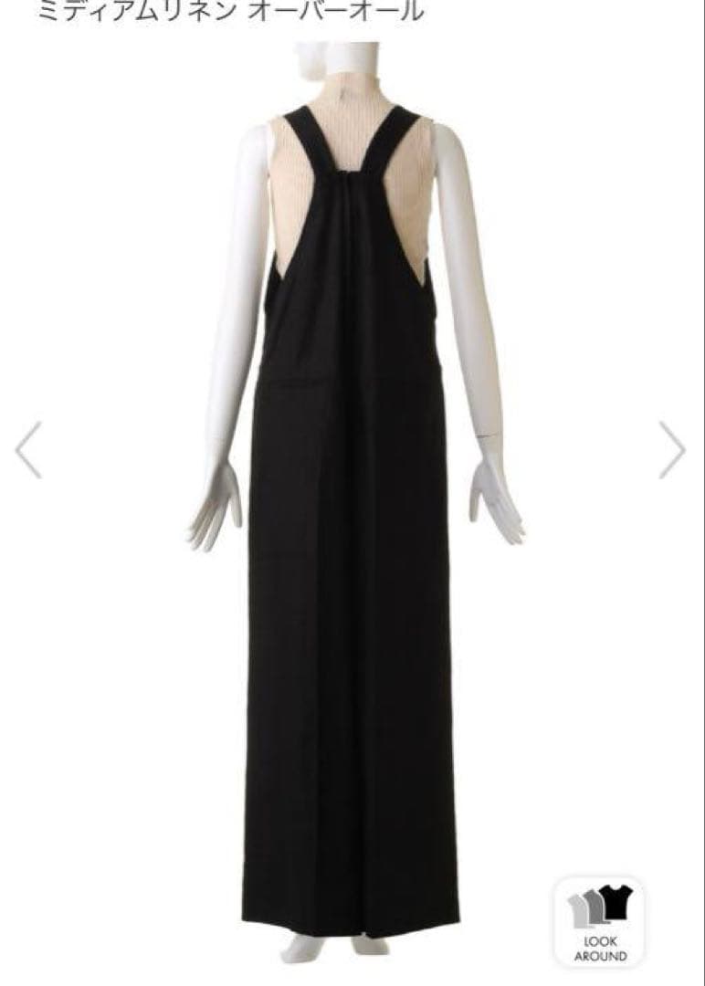 ebure エブール ミディアムリネン オーバーオール 24SS