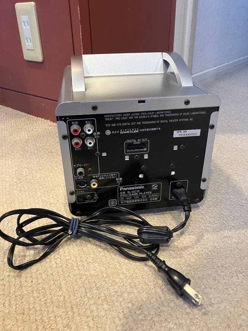 【ジャンク品】SL-GC10 ゲームキューブ　パナソニック GAMECUBE