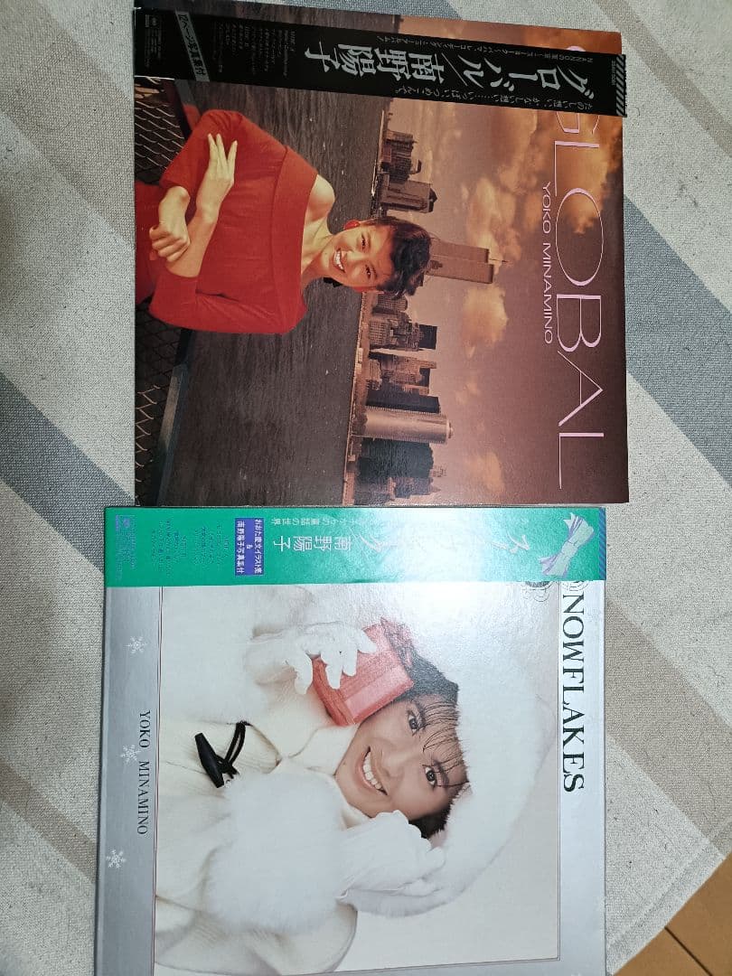 南野陽子さん　LPレコード2枚セットです。