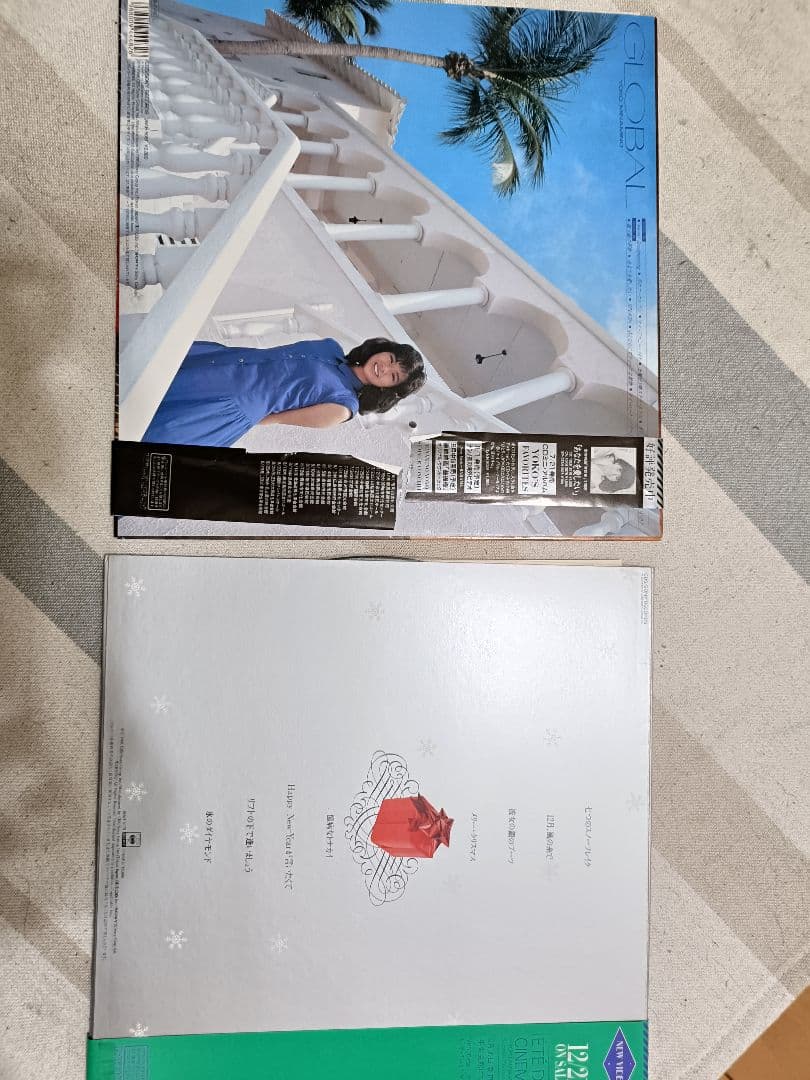 南野陽子さん　LPレコード2枚セットです。